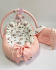 Babynest Plush MyKids 0109 Bunny Peach