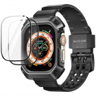 Accesoriu smartwatch Set husa curea si 2 folii Unicorn Beetle Pro comp