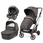 Carucior 3 in 1 Peg Perego Vivace Lounge 0 22 kg 500 negrugri