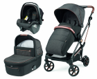 Carucior 3 in 1 Peg Perego Vivace SLK 0 22 kg 500 negrugri