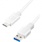 Cablu de date CU0175 USB 3 2 USB A la USB C 1 5m White