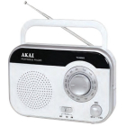 Radio portabil Akai PR003A 410 cu tunner analogic AM FM Alb