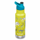 Termos din otel inoxidabil 355 ml cu capac sport Klean Kanteen Kid Cla