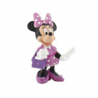 Figurina Bullyland Minnie Mouse cu Geanta