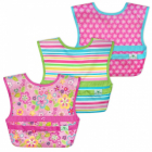 Set 3 bavetele Easy Wear Snapn Go Green Sprouts Flower Field