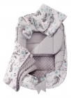 Set 5 in 1 Babynest Minky Flowers Blue