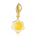 Talisman din argint Golden Cooked Egg