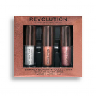 Set Luciu de buze Makeup RevolutionLip Shimmer Bomb Mini Collection Co
