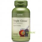 Triple Ginsa Extract din 3 Tipuri de Ginseng Herbal Plus 700mg 100cps