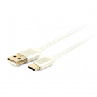 Cablu de date USB USB C 1 8m Silver