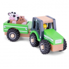 Tractoras cu Remorca New Classic Toys si Animale
