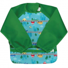 Bavetica Aqua Cars multifunctionala cu maneci lungi Green Sprouts 12 2