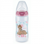 Biberon Nuk First Choice PP 300 ml tetina silicon Disney Bambi Orifici