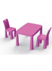Set masa copii si scaune 04683 roz