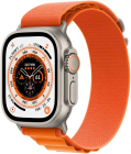SmartWatch Apple Watch Ultra 49mm Titanium cu Orange Alpine Loop Small