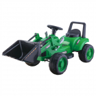 Tractor electric cu cupa pentru copii TR1605 verde