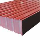 Tabla cutata zincata rosu RAL 3011 H 10 0 4 x 910 x 2000 mm