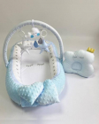 Babynest Plush MyKids 0169 Cloud Blue