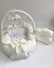 Babynest Irish Plush MyKids 0187 Butterfly White