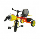 Tricicleta pentru copii cu elice lumina si muzica portocaliu