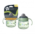 Cana Sippee Tommee Tippee cu Protectie Bacshield si Capac 190 ml 4 lun