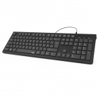 Tastatura cu fir KC 200 Basic Negru