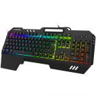 Tastatura gaming Exodus 800 Iluminare RGB Negru
