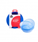 Set castroane Tommee Tippee Essential 3 buc Albastru