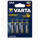 Baterii Alcaline Energy R3 AAA 4 bucati blister