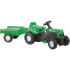 Jucarie Exterior Primul meu tractor cu remorca Green