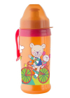 Pahar cu supapa Active sport CoolFrends Raspberry 360ml 12L Rotho baby