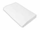 Cearceaf alb KidsDecor cu elastic din bumbac 60 x 120 cm
