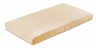 Cearsaf de bumbac jersey cu elastic Sensillo 120x60 cm Cappuccino