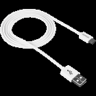 CANYON UM 1 Micro USB cable 1M White 15 8 2 1000mm 0 018kg