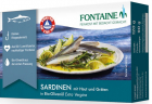 Sardine in ulei de masline extravirgin 120g Fontaine