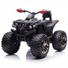 ATV electric 4 x 4 QLS 3288 pentru copii negru