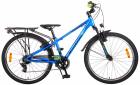 Bicicleta Volare Cross pentru baieti 24 inch culoare albastru Prime Co