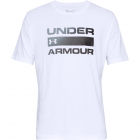 Tricou barbati Under Armour Team Issue Wordmark alb XL