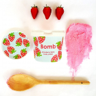 Exfoliant corp particule fine Strawberry Fields Bomb Cosmetics