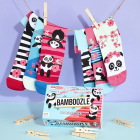 Set 6 sosete colorate Panda Bamboozle