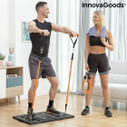 Aparat fitness multifunctional cu ghid exercitii si geanta voiaj