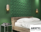 Panou decorativ 3D pentru interior Arstyl WING 175X250X25 mm 3015486