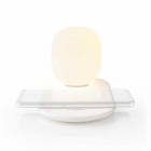 Lampa de veghe LED cu control tactil incarcator wireless Qi pentru sma