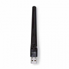 Adaptor Wireless Nedis AC600 Dual Band antena externa negru