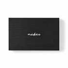 Carcasa HDD Enclosure Nedis 2 5 SATA III USB 3 1 6Gbps aluminiu negru