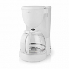 Cafetiera 10 portii 1 25l 750W functie de pastrare la cald alb Nedis