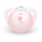 Suzeta Nuk Baby Rose silicon M2 baloane 6 18 luni