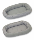 Baby Nest cu doua fete Pure Tricot Grey 70 x 45 cm