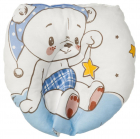 Perna pentru formarea capului bebelusului Nichiduta 20x20cm Blue Bear 