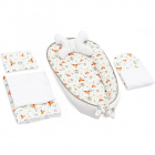 Set 5 in 1 Babynest Minky Tutumi AlbPortocaliu Fox